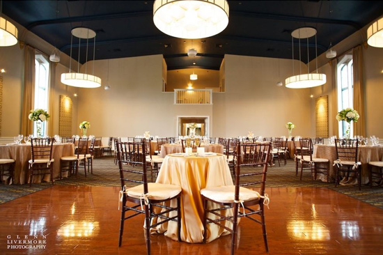 Steeple Hall Mission Oak Grill Wedding