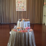 Blinged out Sweetheart Table -Steeple Hall