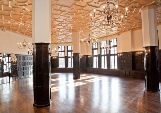 modern ballroom Alden Castle Wedding Venue