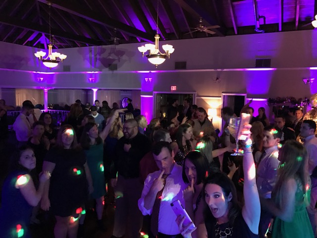 Party at Dance Floor at Fairways at Woburn Country Club