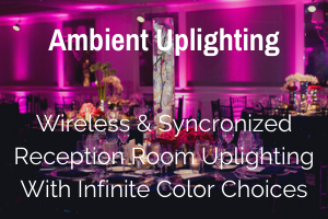 Wedding Reception Uplighting